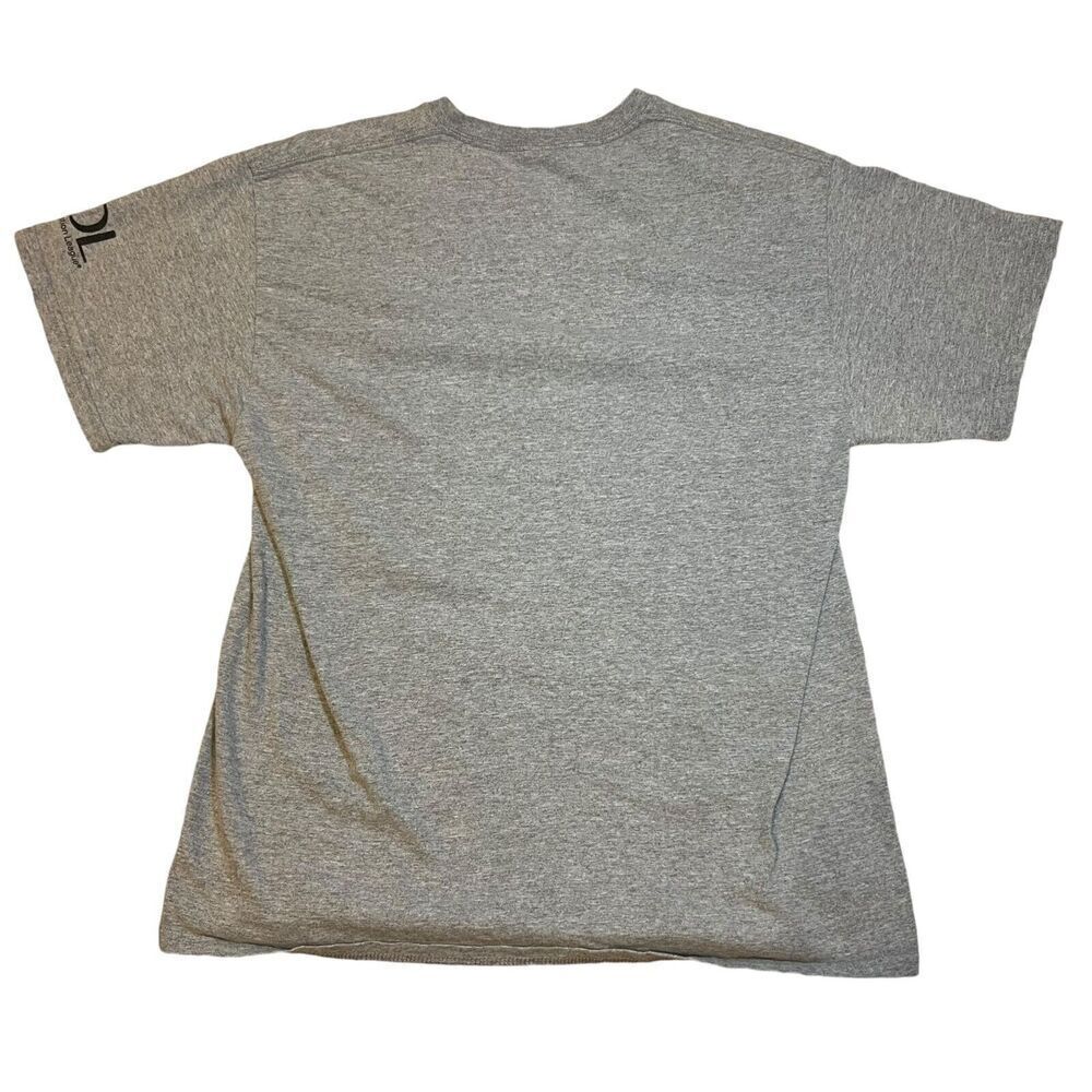 No Place For Hate Anti Defamation Leauge T-Shirt Size Large Grey Short Sleeve - Picture 2 of 7